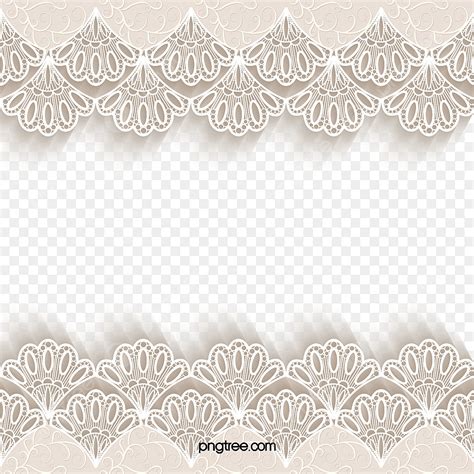 European Border Vector Png Images Paper Cut Lace European Wedding