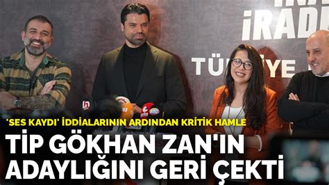 TİP Hatay da hakkındaki iddiaların ardından Gökhan Zan ın adaylığını