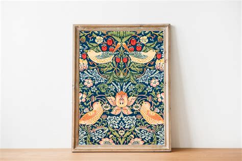 William Morris Print Set Of Art Nouveau Arts And Crafts Etsy