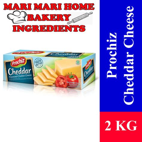 Prochiz Cheddar Cheese Cheese Parut Kg Exp Jan Lazada