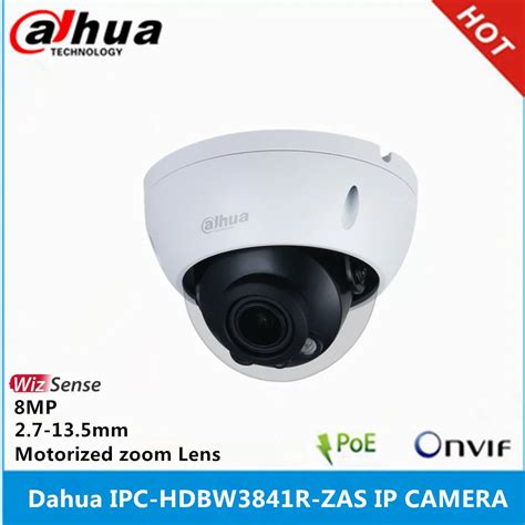 Dahua IPC HDBW3841R ZAS 8MP IR40M 2 7 13 5มม เลนสซมเลนส Built In