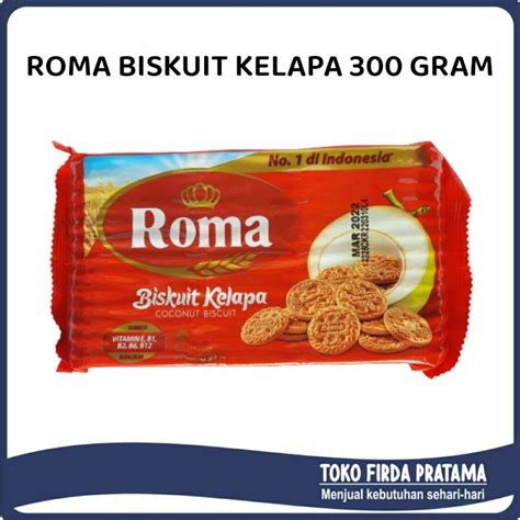 Jual Roma Biskuit Kelapa Roma Kelapa 300 Gram Shopee Indonesia