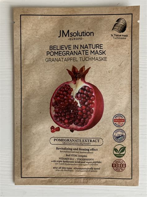 Тканевая маска для лица JMsolution Антивозрастная питательная маска с ...