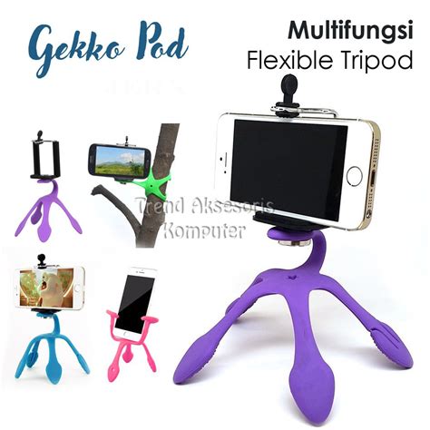 Jual Tripod Gekko Untuk Handphone Camera Flexible Tripod Shopee