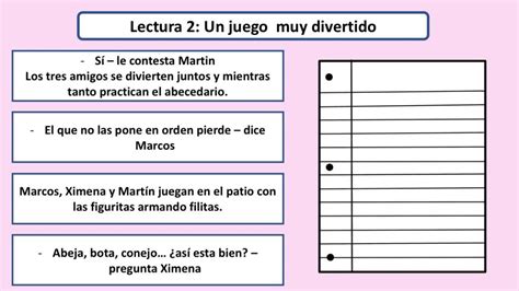 Trabajamos la compresión lectora ordenando párrafos cociencia