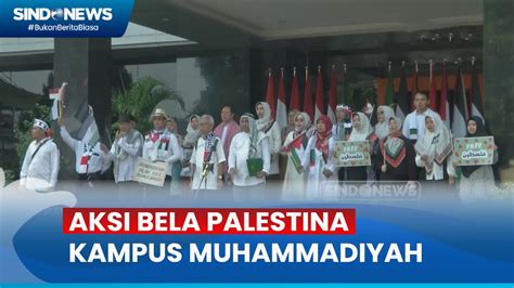 Aksi Bela Palestina Kampus Muhammadiyah Sindo Siang Youtube