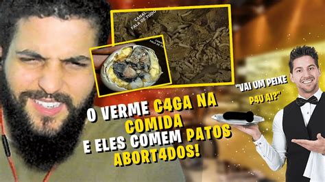 As comidas MAIS BIZARRAS DO MUNDO Só veja se for FORTE React Fala