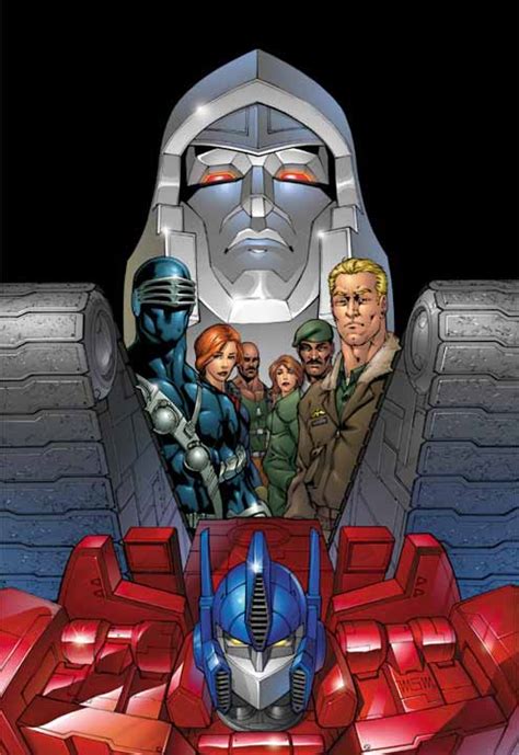 G I JOE VS THE TRANSFORMERS TBP VOL I Comic Art Community GALLERY