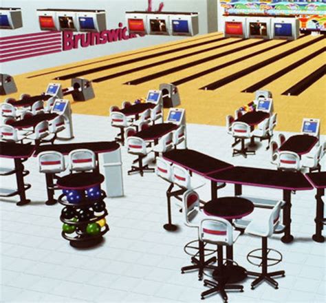 Brunswick Bowling The Frameworx Line, Bowling Center Design | Cesaroni ...