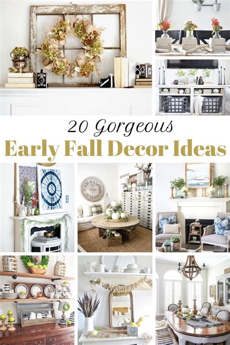 20 Early Fall Decor Ideas | Yesterday on Tuesday