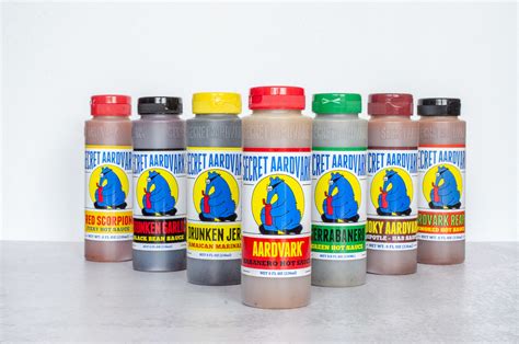 Aardvark Magnificent 7 Sauce Combo Pack Secret Aardvark