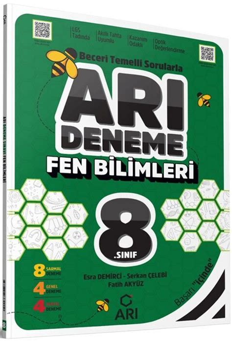 Arı Yayıncılık 8 Sınıf Fen Bilimleri Deneme Komisyon