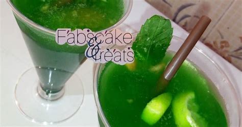 Fizzy Mojito Recipe By Fabacakentreats Cookpad