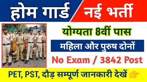 Home Guard Recruitment 2023 Rajasthan Home Guard Bharti 2023