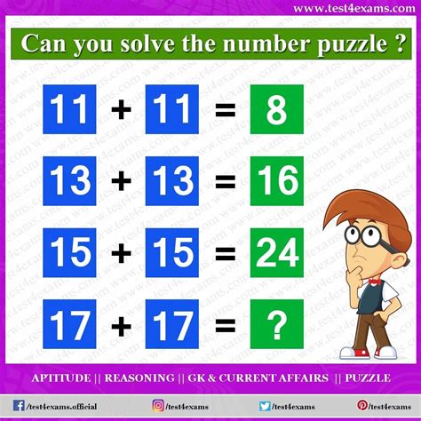 Math test simple and easy arithmetic puzzles with answers – Artofit