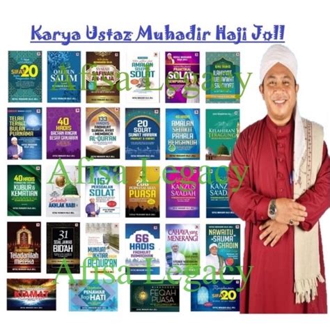 Buku Ustaz Muhadir Haji Joll Sifat 20 Kelahiran Teragung ILMU