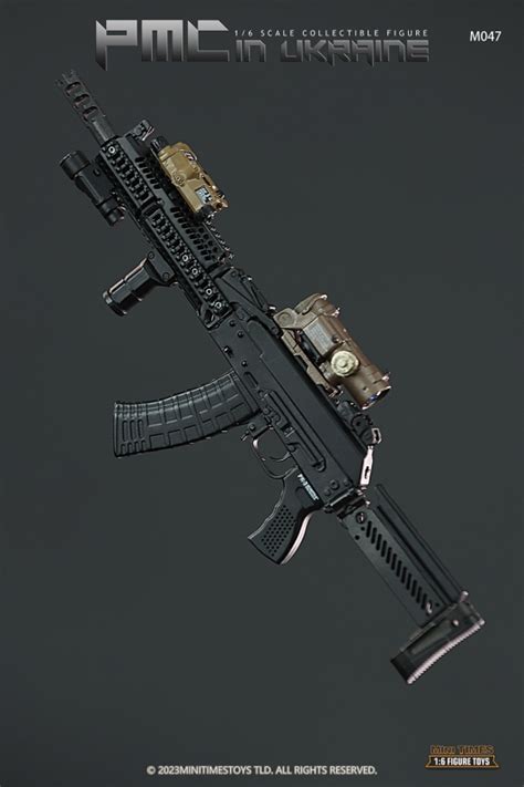 Figurine 1/6 PMC In Ukraine - Machinegun.fr