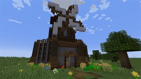 How To Build A Windmill In Minecraft Diamondlobby