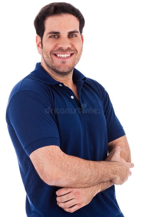 Retrato Adulto Novo Considerável Do Homem Imagem de Stock Imagem de