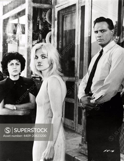 JOANNE WOODWARD MARLON BRANDO And ANNA MAGNANI In THE FUGITIVE KIND