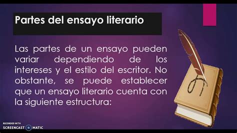 Ensayo Literario Ejemplos