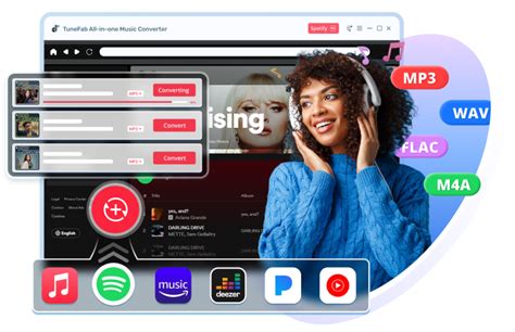 Tunefab All In One Music Converter El Mejor Convertidor De Transmisi N