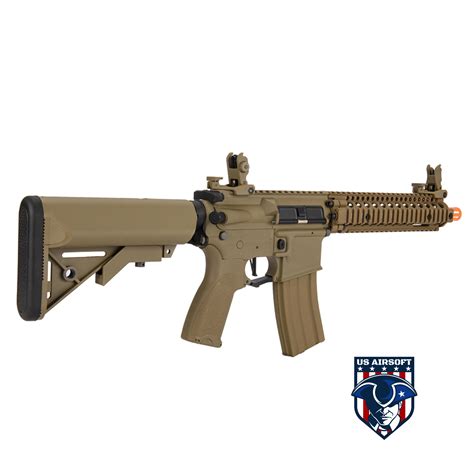 Lancer Tactical Hybrid Gen 2 Raider M4 Airsoft Aeg Rifle Color Tan Us Airsoft Inc