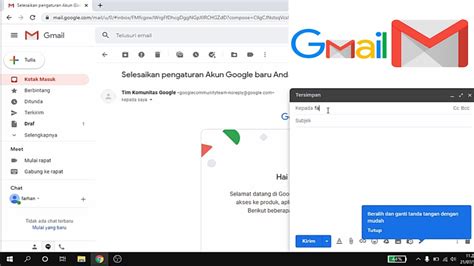 Cara Membuat Email Kirim Email Youtube