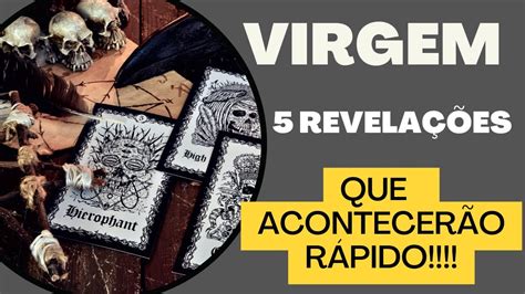 Virgem Revela Es Que Acontecer O Logo Revela Es Especiais Tarot