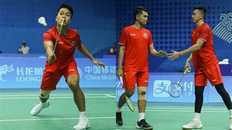 Jadwal Badminton Asian Games 2023 Drawing Perorangan Ginting Dan