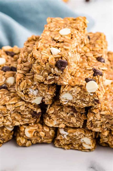 Homemade Granola Bars Recipe Easy Dessert Recipes