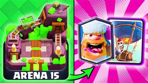 Top Arena Decks Best Miners Mine Decks In Clash Royale Youtube