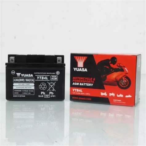 Batterie Sla Yuasa Pour Scooter Sym Mio Neuf Eur Picclick Fr