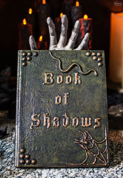 The Book Of Shadows Halloween Spell Book Holiday Crafts Halloween