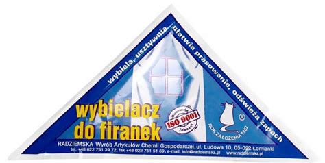 Wybielacz Proszek Do Prania Firanek G Allegro Pl