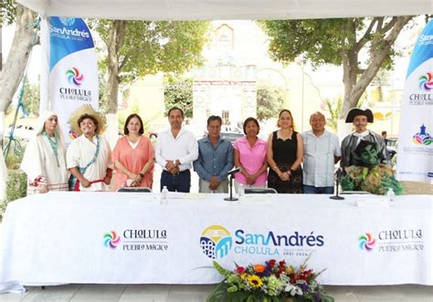 Presenta Ayuntamiento de San Andrés Cholula feria Cultura y Tradición