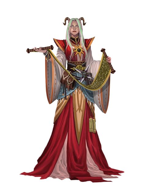 Female Tiefling Human Wizard Scroll Pathfinder 2e Pfrpg Pfsrd Dnd Dandd