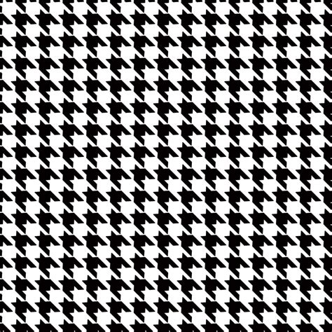 Black And White Houndstooth Wallpaper WallpaperSafari