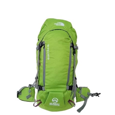 Jual Carrier 45 Liter TNf Warna Ijo Stabilo Terlaris Tas Hiking Tas