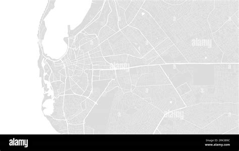 Background Luanda Map Angola White And Light Grey City Poster Vector