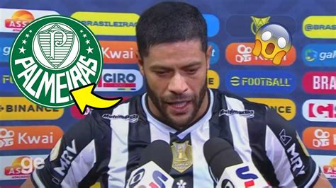 OLHA OQUE HULK FALOU APÓS ACERTO PALMEIRAS NOTICIAS DO PALMEIRAS