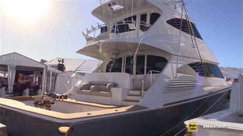 Viking Enclosed Bridge At Miami Yacht Show