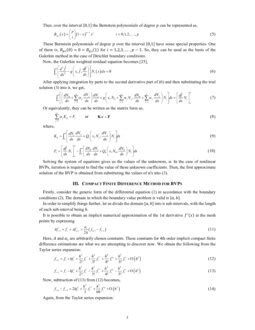 Numerical Approximations Of A Class Of Nonlinear Second Order Boundary