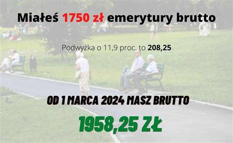 Waloryzacja Emerytur Od Marca Nowy Przelicznik Gus Takie B D