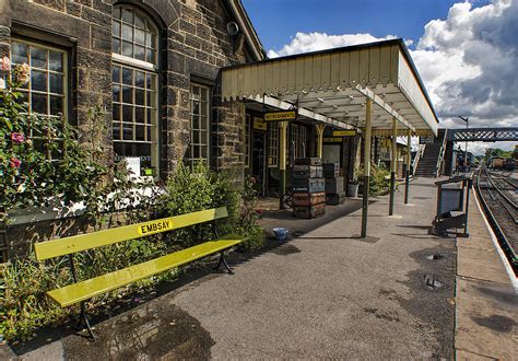 Embsay Railway Station Photograph by Trevor Kersley - Pixels