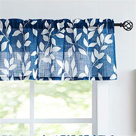 Best White And Blue Kitchen Curtains