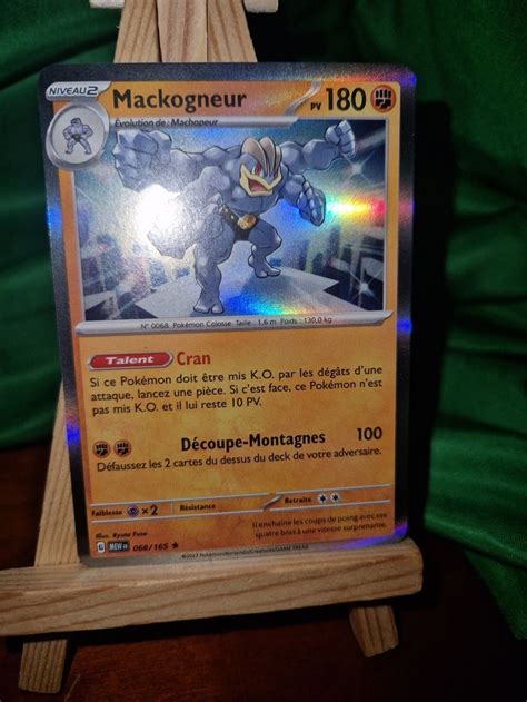 Carte Pokémon mackogneur Pokemon Beebs