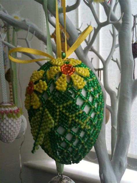 Easter Bead Art Ornament