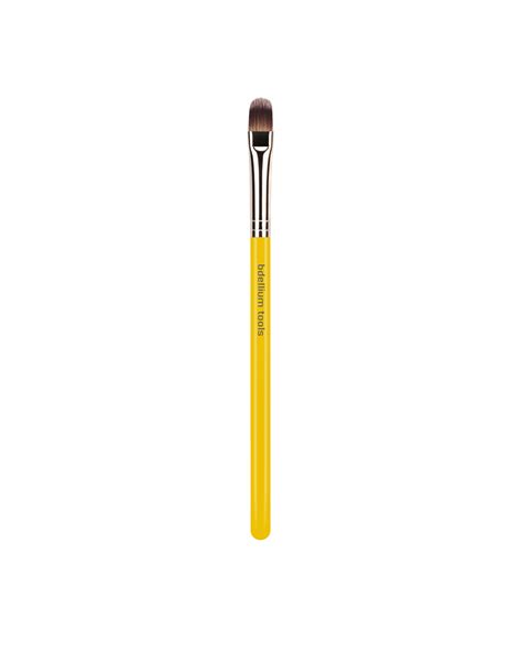 The Bent Angle Of The Brush Allows For A Clean Application While The