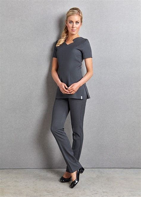 Favale Tunic Salon Uniform Spa Uniform Hotel Uniform Uniform Ideas